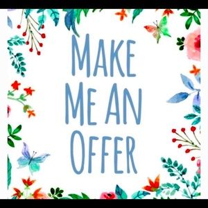 Any reasonable offer excepted!!